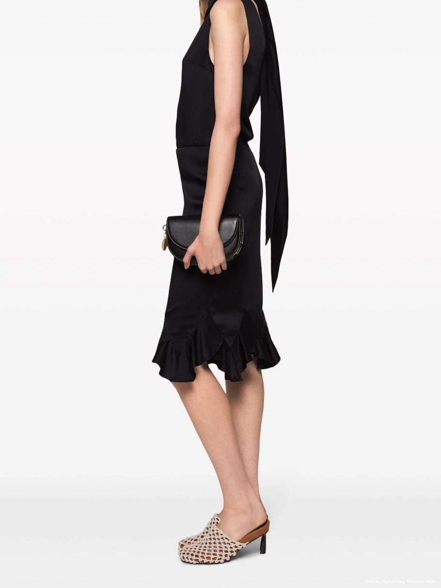Cheap Women top McCartney Stella scarf-collar sleeveless 0724
